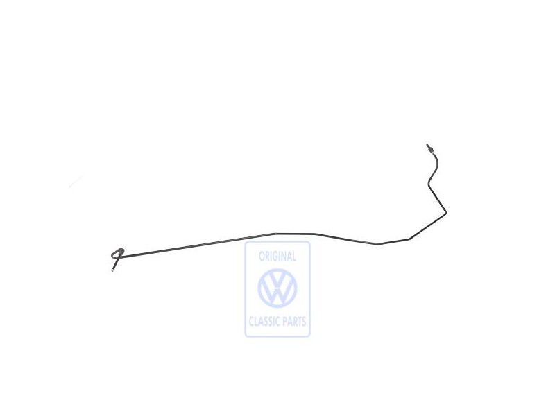 Original VW Brake Pipe From Hydraulics To Brake Hose - 1J1614724Q