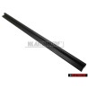 Original VW Sill Trim Strip Satin Black - 155853369 01C
