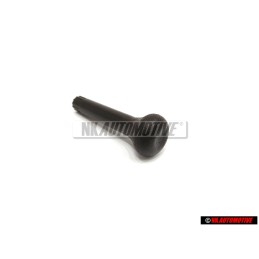Original VW Knob For Locking Rod Brown - 191837187 90V