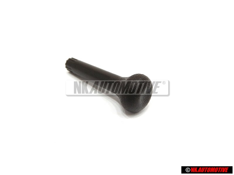 Original VW Knob For Locking Rod Brown - 191837187 90V