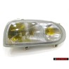 Original VW Halogen Twin Headlight Yellow Rhd Traffic Right - 1H6941018C