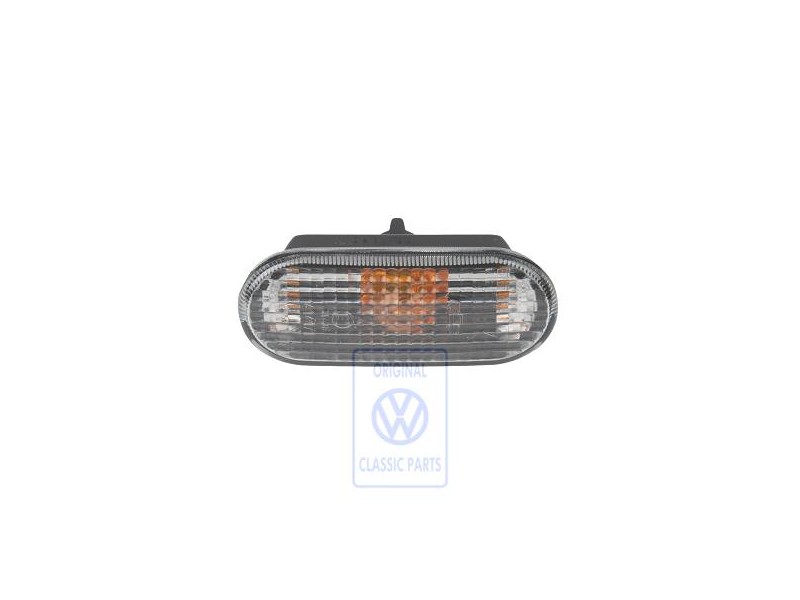 Original VW Turn Signal, Darkened - 3B0949117C