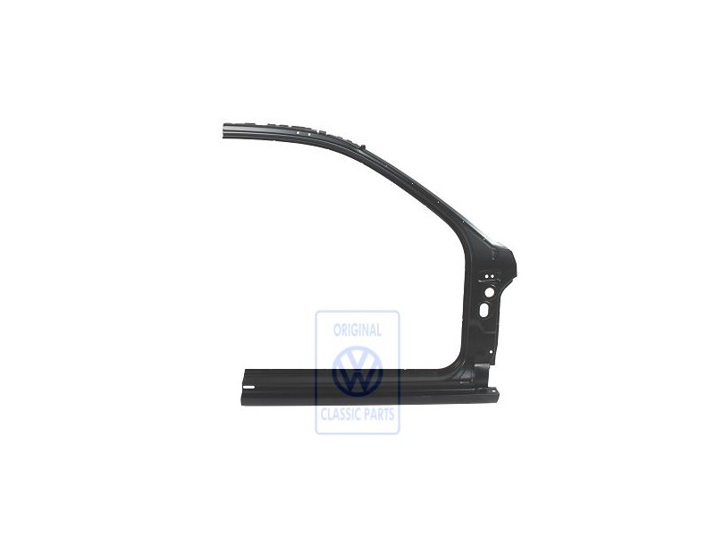 Original VW Sectional Part - Pillar A With Frame Member - 1J3809836