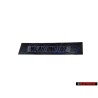 Original VW SCALA Side Badge Emblem Black Blue - 533853686H BDE