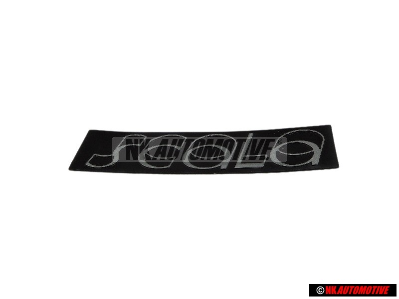 Original VW Scirocco MK2 SCALA Side Badge Emblem Black/Saphire - 533853686H PF9