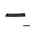 Original VW Scirocco MK2 SCALA Side Badge Emblem Black/Saphire - 533853686H PF9