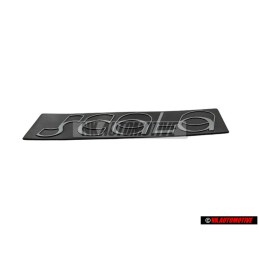 Original VW Scirocco MK2 SCALA Side Badge Emblem Black/Saphire - 533853686H PF9