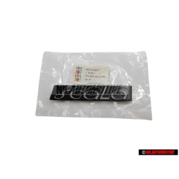 Original VW Scirocco MK2 SCALA Side Badge Emblem Black/Saphire - 533853686H PF9