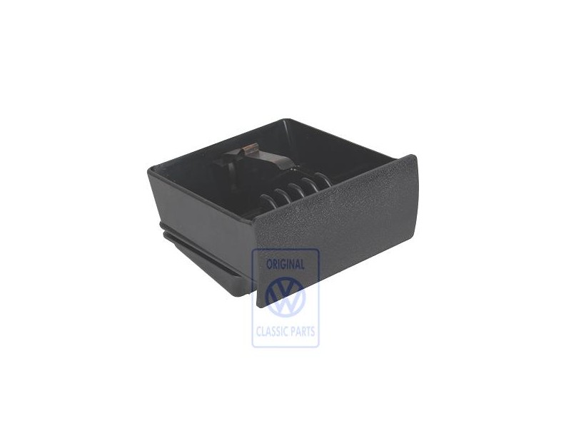 Original VW Ashtray Satin Black - 861857309A 01C