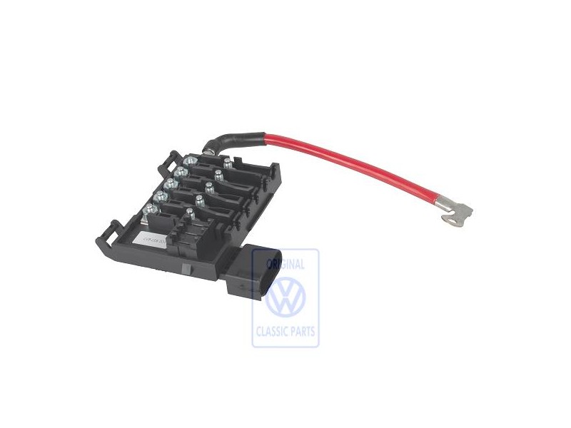 Original VW Fuse Holder With Wiring - 1C0937617
