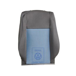 Original VW Backrest Cover (Fabric) Blue/Black - 1J0881805BRKMD