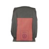 Original VW Backrest Cover Fabric Red/Black - 1J0881805BRLNR