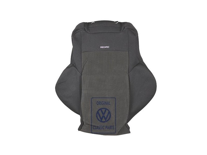 Original VW Backrest Cover (Fabric) Anthracite/Black - 1J0881805EAKLZ