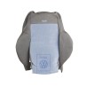 Original VW Backrest Cover Cloth w Backrest Pocket Blue Black - 1J0881805EQKMD