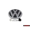 Original VW Rear Badge Emblem Chrome Grey - 1C0853630C WV9