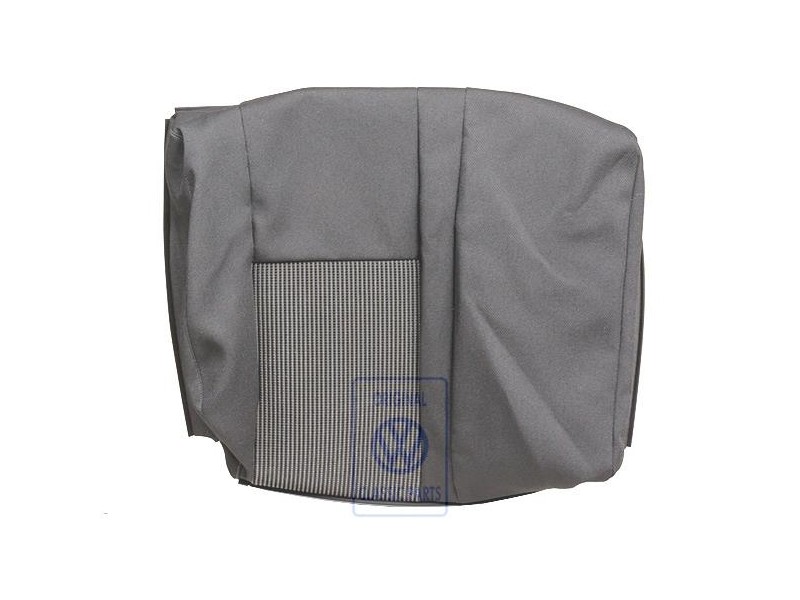 Original VW Backrest Cover (Fabric) Anthracite/Black - 1J0885806GEKLZ