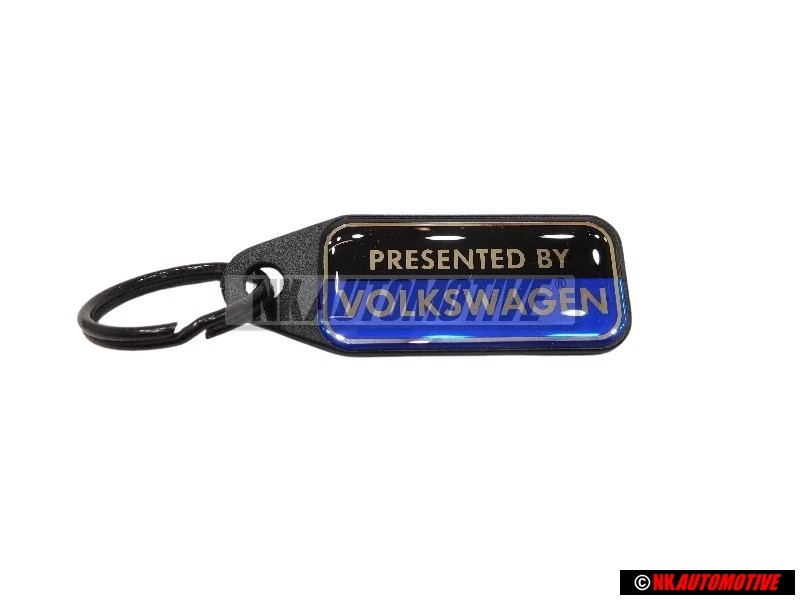 Original VW BON JOVI Keyring Badge Emblem Multicolored - 1H0837244 9ZS