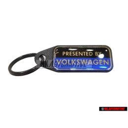 Original VW BON JOVI Keyring Badge Emblem Multicolored - 1H0837244 9ZS