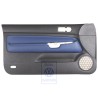 Original VW Door Panel Trim Leather Black/Orbitblue - 1J3867011CGGEC