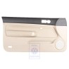 Original VW Door Panel Trim (Leather) Black/Light Beige - 1J3867011CJFWZ