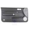 Original VW Door Panel Trim Leather Black/Black - 1J3867011CJGEN