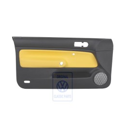 Original VW Door Panel Trim (Leather) Yellow - 1J3867011DNHUV