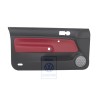 Original VW Door Panel Trim (Leather) Red - 1J3867011DNLLD