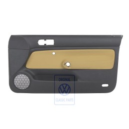 Original VW Door Panel Trim Cloth Black/Yellow - 1J3867012CCGRE