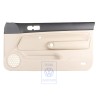Original VW Door Panel Trim Leather Black/Light Beige - 1J3867012CNFWZ