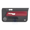 Original VW Door Panel Trim (Leather) Red - 1J3867012EDLLD