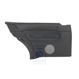 Original VW Side Trim (Fabric) Black/Black - 1J3867043CAEWL