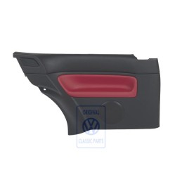 Original VW Side Panel Trim (Leather) Red - 1J3867043CBLLD