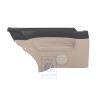 Original VW Side Trim (Fabric) Black/Light Beige - 1J3867043CJFWW