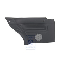 Original VW Side Panel Trim (Leather) Black/Black - 1J3867043CNHSA