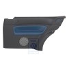 Original VW Side Panel Trim (Leather) Black/Orbitblue - 1J3867044AQGEC