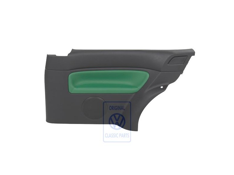 Original VW Side Panel Trim (Leather) Green - 1J3867044CBLLE