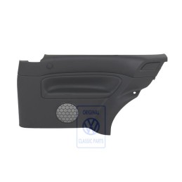 Original VW Side Panel Trim (Leather) Black/Black - 1J3867044CCHSA