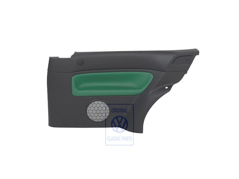 Original VW Side Panel Trim (Leather) Green - 1J3867044CCLLE