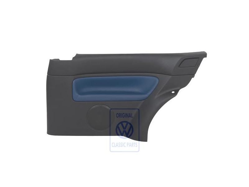 Original VW Side Panel Trim (Leather) Yellow - 1J3867044CMHUV