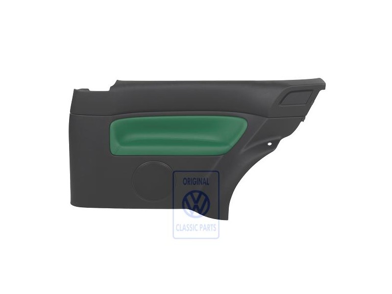 Original VW Side Panel Trim (Leather) Green - 1J3867044CMLLE