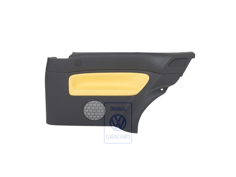 Original VW Side Panel Trim (Leather) Yellow - 1J3867044CNHUV