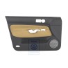 Original VW Door Panel Trim (Cloth) Black/Yellow - 1J4867011CKGRE