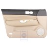 Original VW Door Panel Trim (Leather) Black/Light Beige - 1J4867011DFFWZ