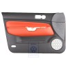Original VW Door Panel Trim (Leather) Black/Tropical Orange - 1J4867011DFGEB