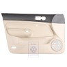 Original VW Door Panel Trim (Leather) Black/Light Beige - 1J4867011DJFWZ