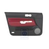 Original VW Door Panel Trim (Leather) Red - 1J4867011FDLLD