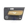 Original VW Door Panel Trim (Cloth) Black/Yellow - 1J4867012CKGRE