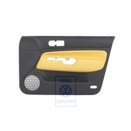 Original VW Door Panel Trim (Leather) Yellow - 1J4867012ELHUV