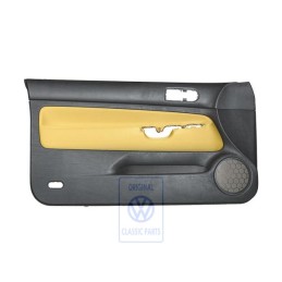 Original VW Door Panel Trim (Cloth) Black/Yellow - 1J6867211ADGRE