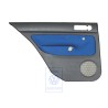 Original VW Door Panel Trim (Cloth) Black/Blue - 1J6867211ADHYX
